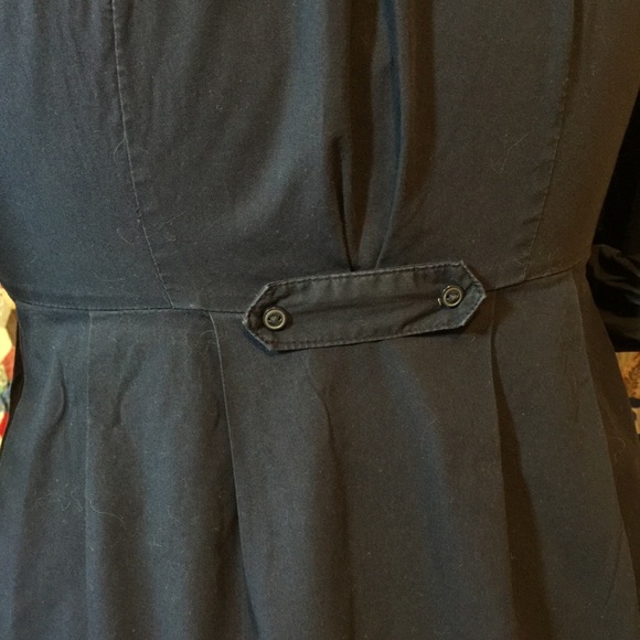 H&M | navy shirt dress - Picture 5 of 8